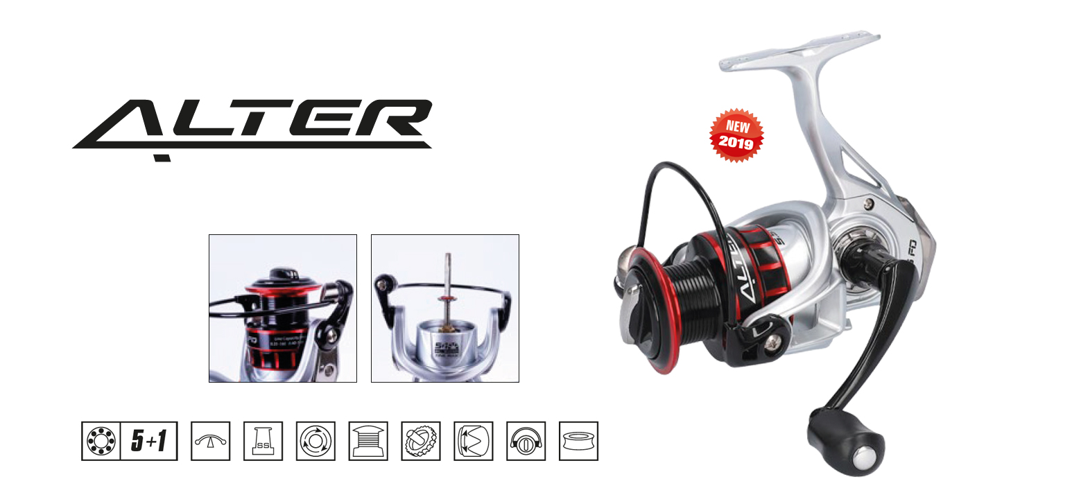 Mikado Alter Spinning Reel